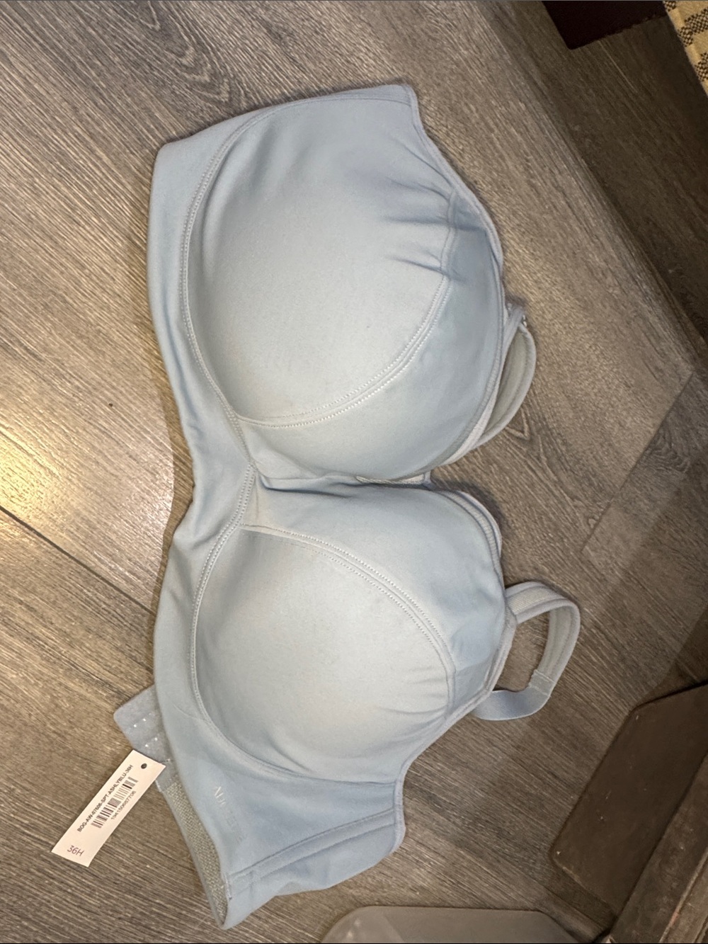 Adore Me Light Blue Seamless Underwire Bra